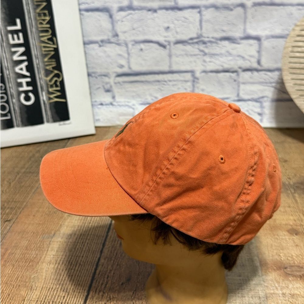 Orange Polo Cap - Picture 6 of 9